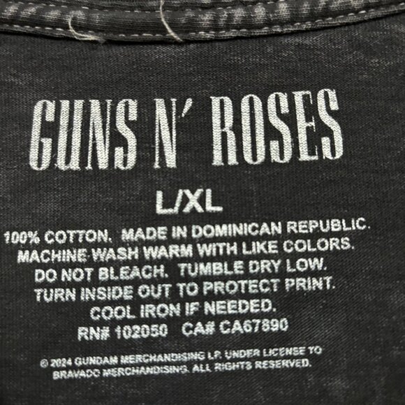 Guns N Roses Appetite for Destruction Oversize Band Tee L/XL - Picture 4 of 4